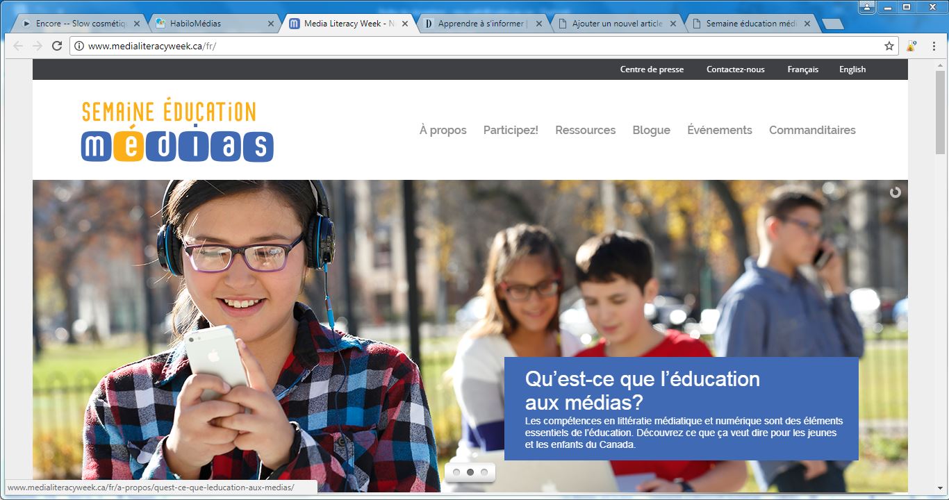Semaine éducation médias